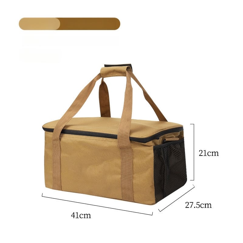 Портативен къмпинг комплект съдове за готвене, алуминиева сплав, за 3–5 човека, многофункционален (пържене/варене), възможност за печат на лого