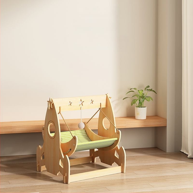 Котешко гнездо – висящо хамак-легло, дърво, за всички сезони, поддържа топло