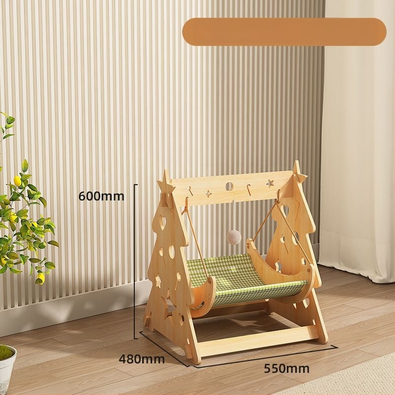 Котешко гнездо – висящо хамак-легло, дърво, за всички сезони, поддържа топло