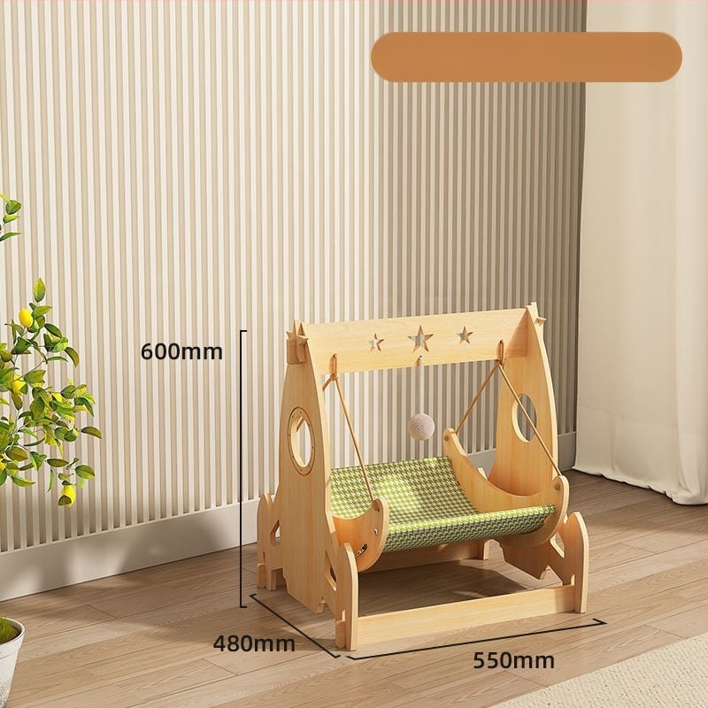 Котешко гнездо – висящо хамак-легло, дърво, за всички сезони, поддържа топло