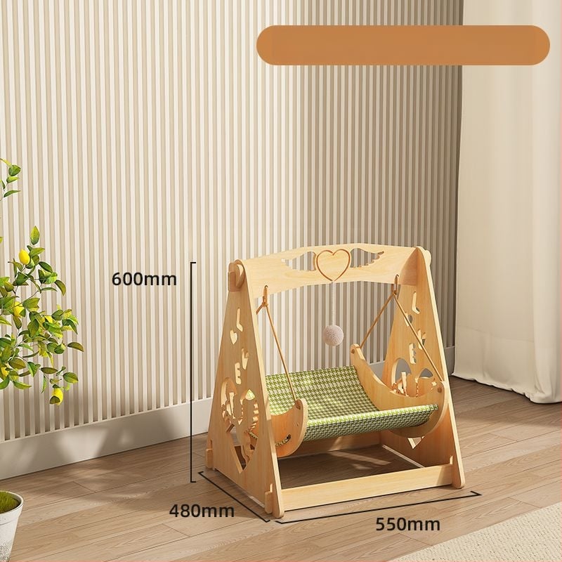 Котешко гнездо – висящо хамак-легло, дърво, за всички сезони, поддържа топло