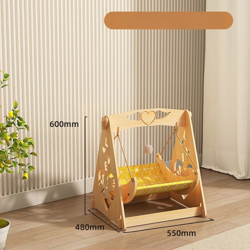 Котешко гнездо – висящо хамак-легло, дърво, за всички сезони, поддържа топло