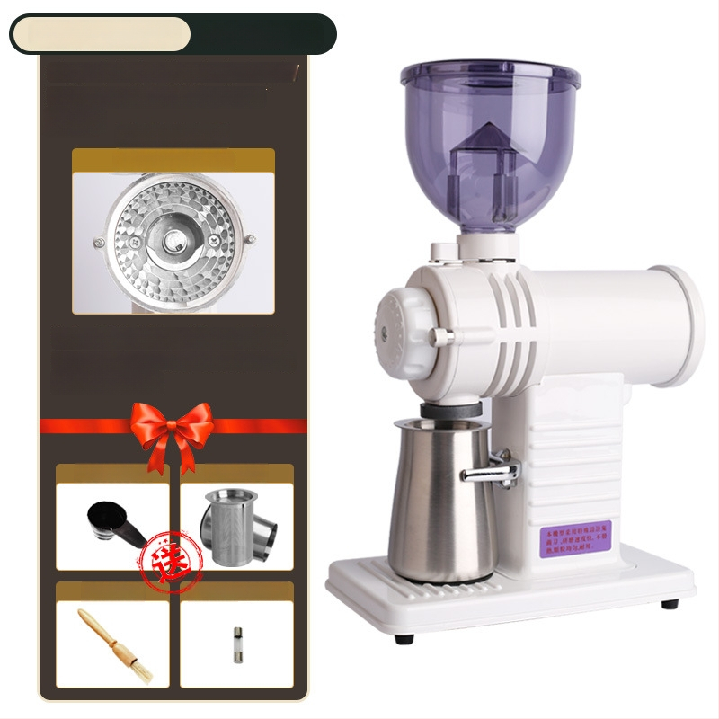 Αλεστήρας καφέ ηλεκτρικός εμπορικός 110V με λειτουργίες Auto και Inching, ισχύς 0.25 kW, βάρος 4.74 kg, κατάλληλος για κόκκους καφέ – ιδανικός για γραφεία, οικίες, καφέ, εστιατόρια