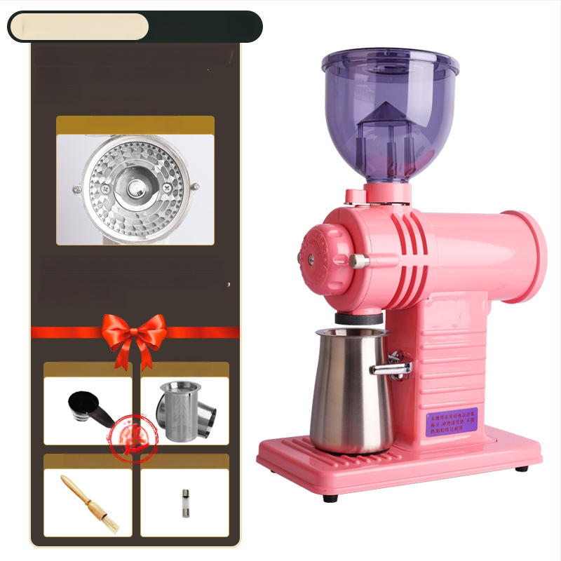 Αλεστήρας καφέ ηλεκτρικός εμπορικός 110V με λειτουργίες Auto και Inching, ισχύς 0.25 kW, βάρος 4.74 kg, κατάλληλος για κόκκους καφέ – ιδανικός για γραφεία, οικίες, καφέ, εστιατόρια