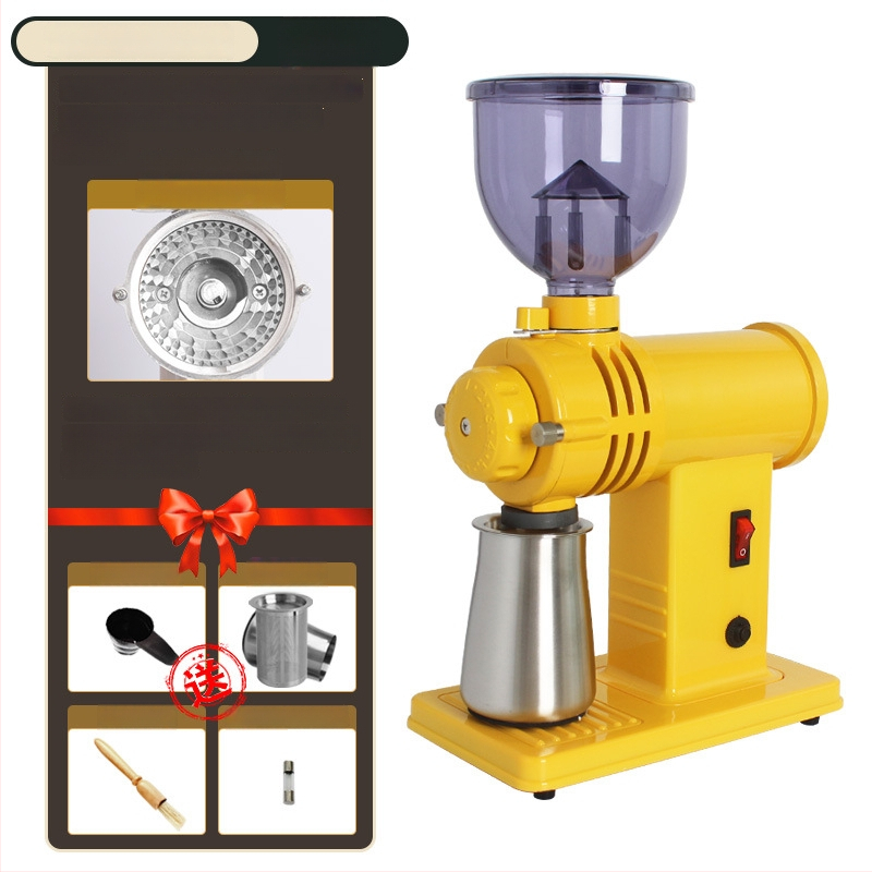 Αλεστήρας καφέ ηλεκτρικός εμπορικός 110V με λειτουργίες Auto και Inching, ισχύς 0.25 kW, βάρος 4.74 kg, κατάλληλος για κόκκους καφέ – ιδανικός για γραφεία, οικίες, καφέ, εστιατόρια