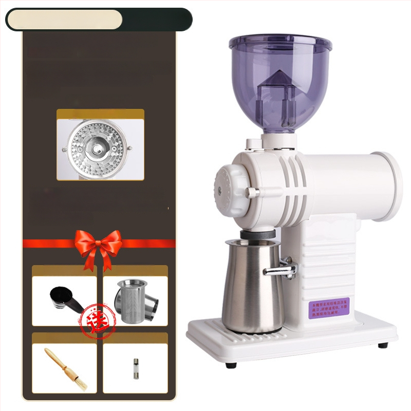 Αλεστήρας καφέ ηλεκτρικός εμπορικός 110V με λειτουργίες Auto και Inching, ισχύς 0.25 kW, βάρος 4.74 kg, κατάλληλος για κόκκους καφέ – ιδανικός για γραφεία, οικίες, καφέ, εστιατόρια