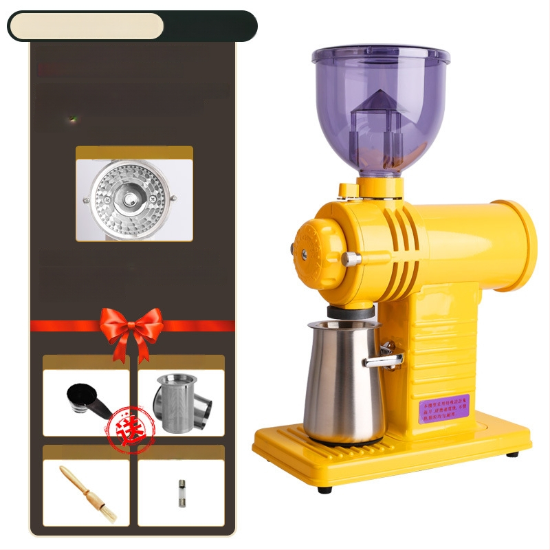 Αλεστήρας καφέ ηλεκτρικός εμπορικός 110V με λειτουργίες Auto και Inching, ισχύς 0.25 kW, βάρος 4.74 kg, κατάλληλος για κόκκους καφέ – ιδανικός για γραφεία, οικίες, καφέ, εστιατόρια