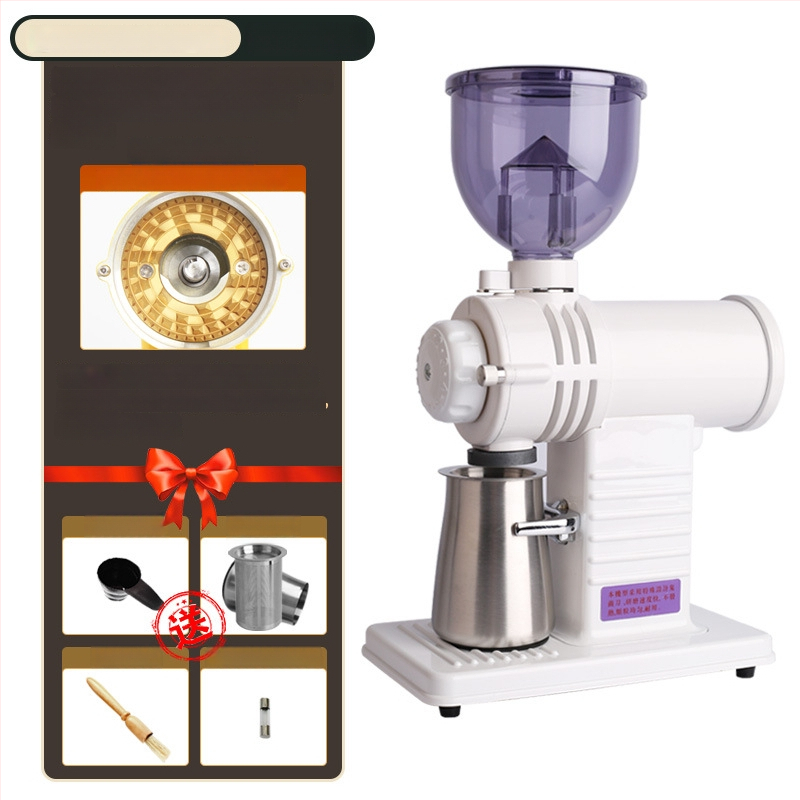 Αλεστήρας καφέ ηλεκτρικός εμπορικός 110V με λειτουργίες Auto και Inching, ισχύς 0.25 kW, βάρος 4.74 kg, κατάλληλος για κόκκους καφέ – ιδανικός για γραφεία, οικίες, καφέ, εστιατόρια