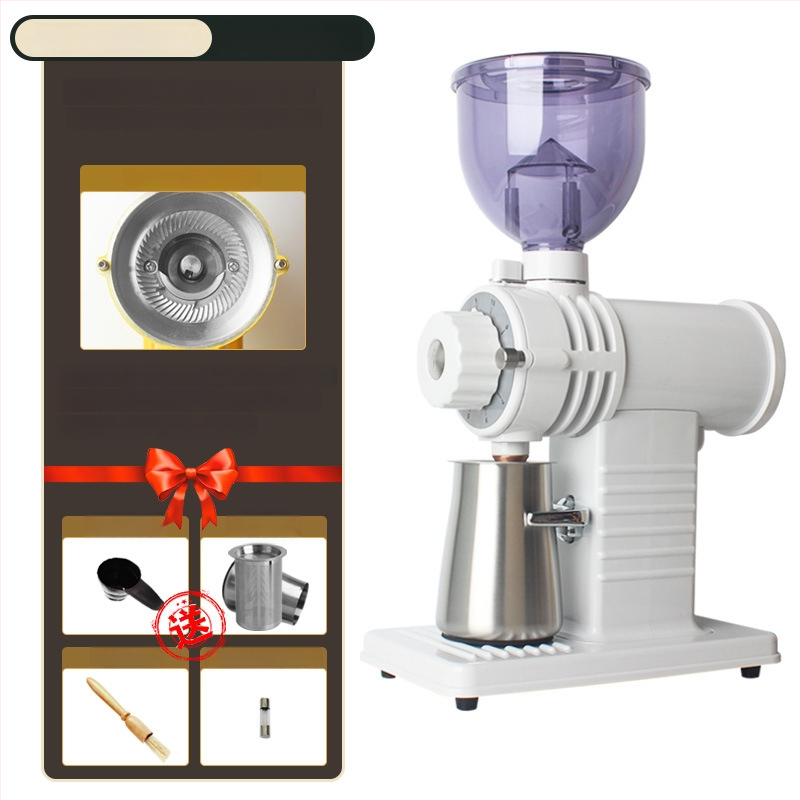 Αλεστήρας καφέ ηλεκτρικός εμπορικός 110V με λειτουργίες Auto και Inching, ισχύς 0.25 kW, βάρος 4.74 kg, κατάλληλος για κόκκους καφέ – ιδανικός για γραφεία, οικίες, καφέ, εστιατόρια