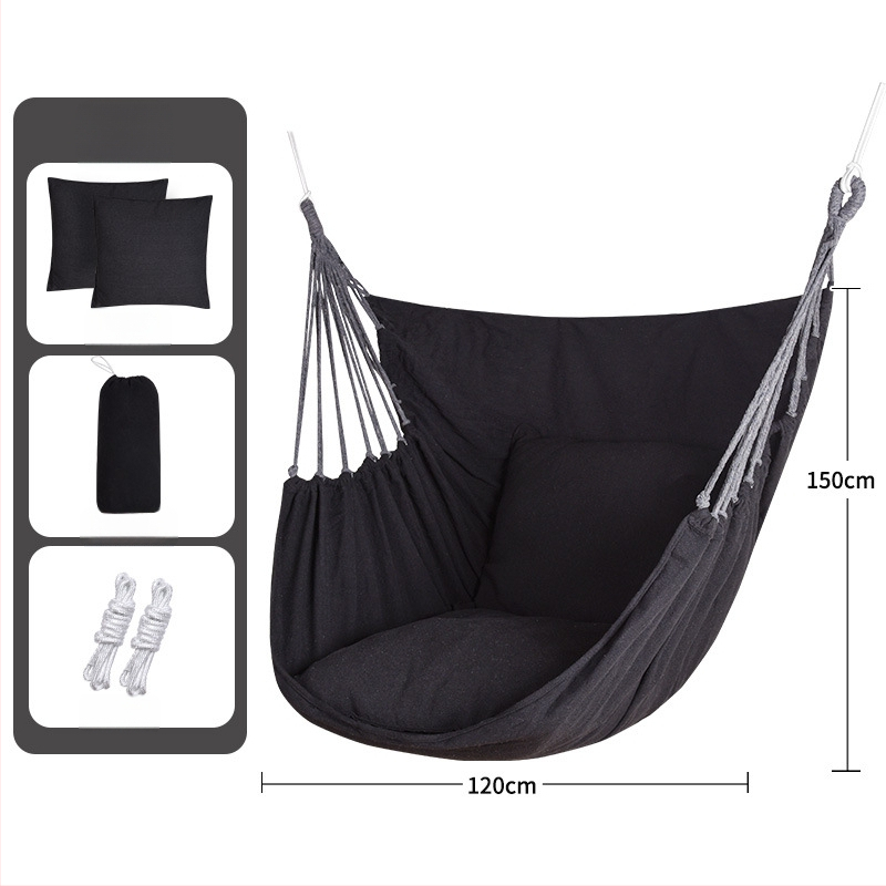 Vászon felületű függőágy, rögzítés nélkül, teherbírás 150 kg, súly 2 kg, testre szabható.