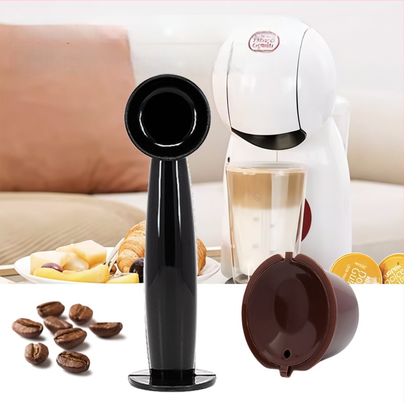 Kompatibilno s Nestlé Dolce Gusto aparatima za kavu, nadopunjive i višekratno upotrebljive omotnice kapsula