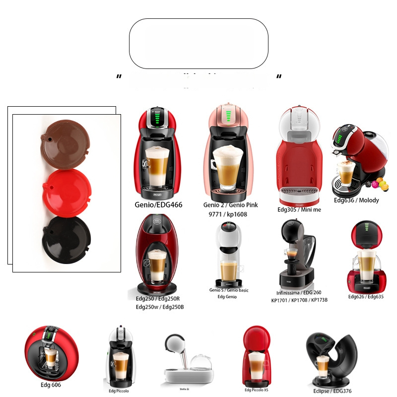 Kompatibilno s Nestlé Dolce Gusto aparatima za kavu, nadopunjive i višekratno upotrebljive omotnice kapsula