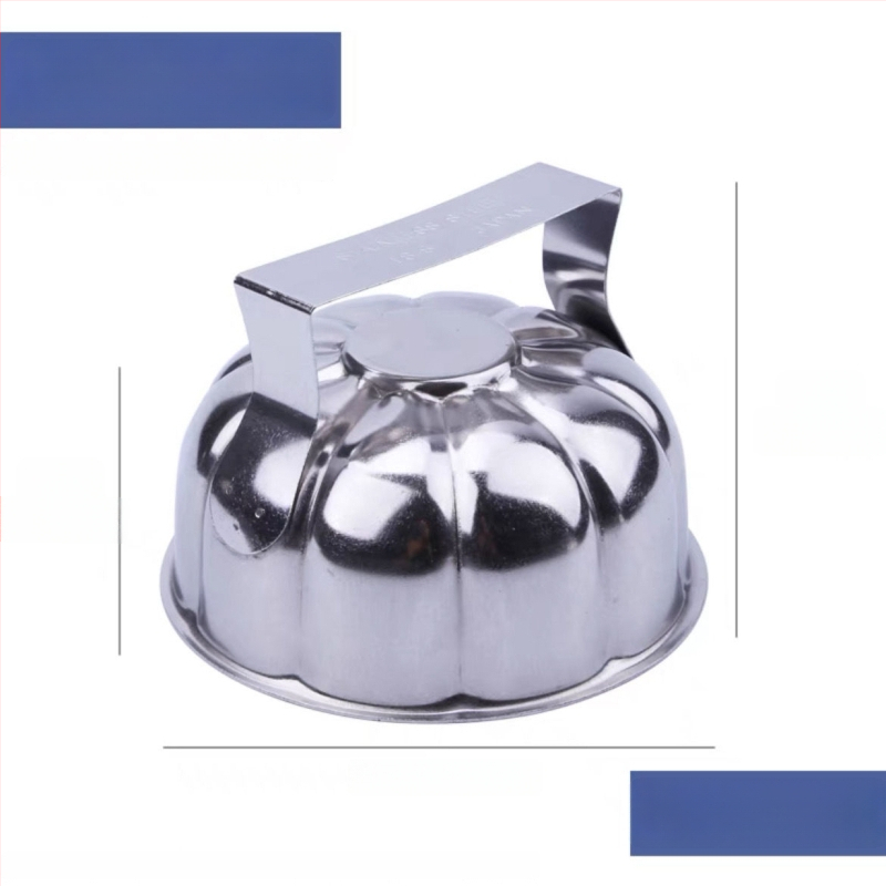 Ιαπωνικού στυλ φόρμα ρυζιού για ομελέτα από ανοξείδωτο ατσάλι 304, σε σχήμα παπάγια-κολοκύθα, κατάλληλη για σάντουις με ρύζι και τηγανητό ρύζι