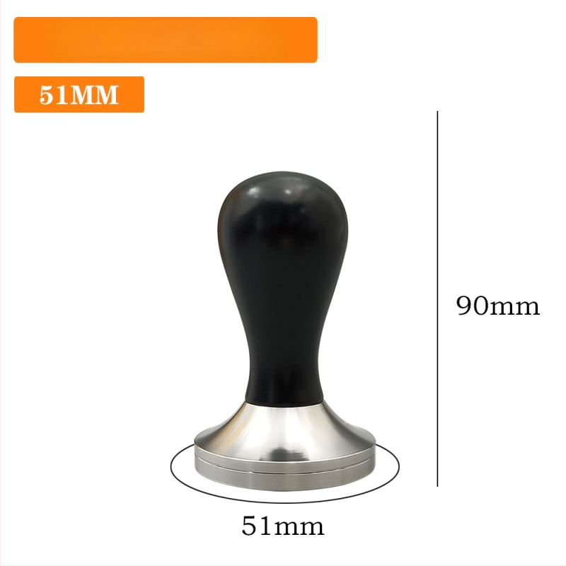 Kavski tampone od nehrđajućeg čelika 304, promjer 51 mm – ručni dodatak za kućne espresso aparate