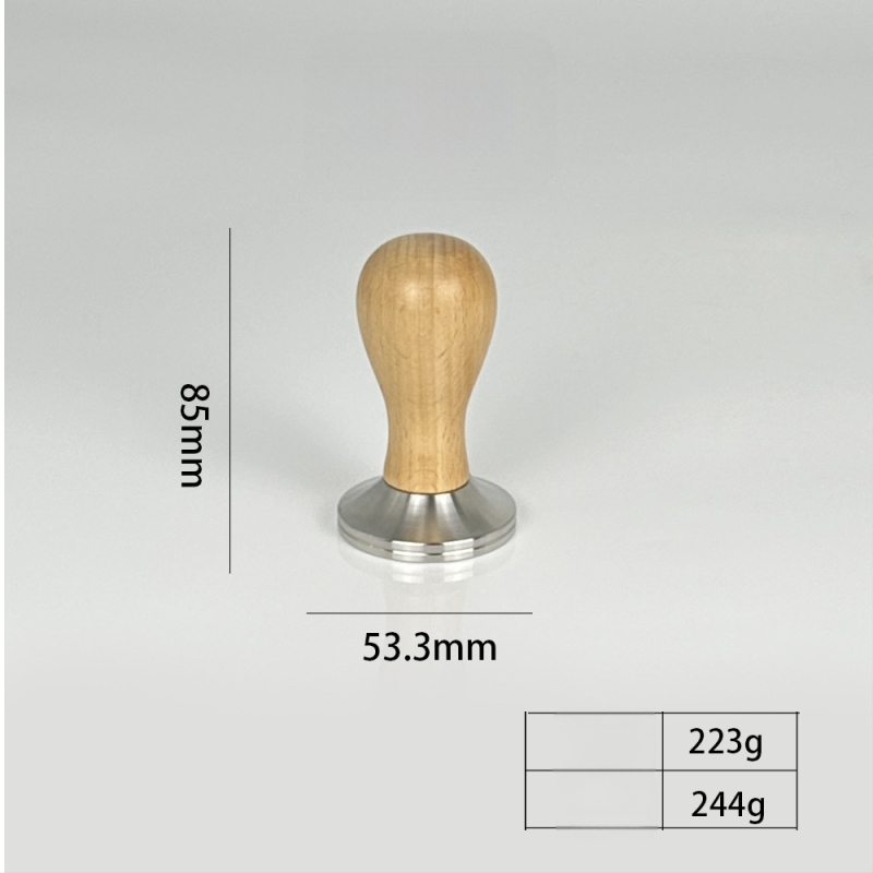 Kavski tampone od nehrđajućeg čelika 304, promjer 51 mm – ručni dodatak za kućne espresso aparate