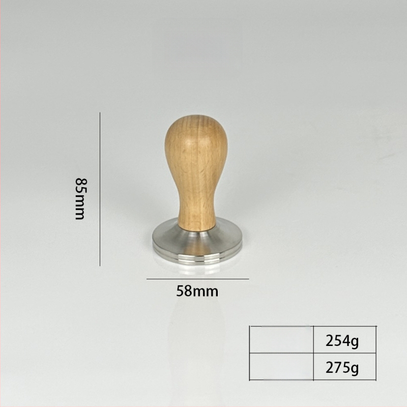Kavski tampone od nehrđajućeg čelika 304, promjer 51 mm – ručni dodatak za kućne espresso aparate