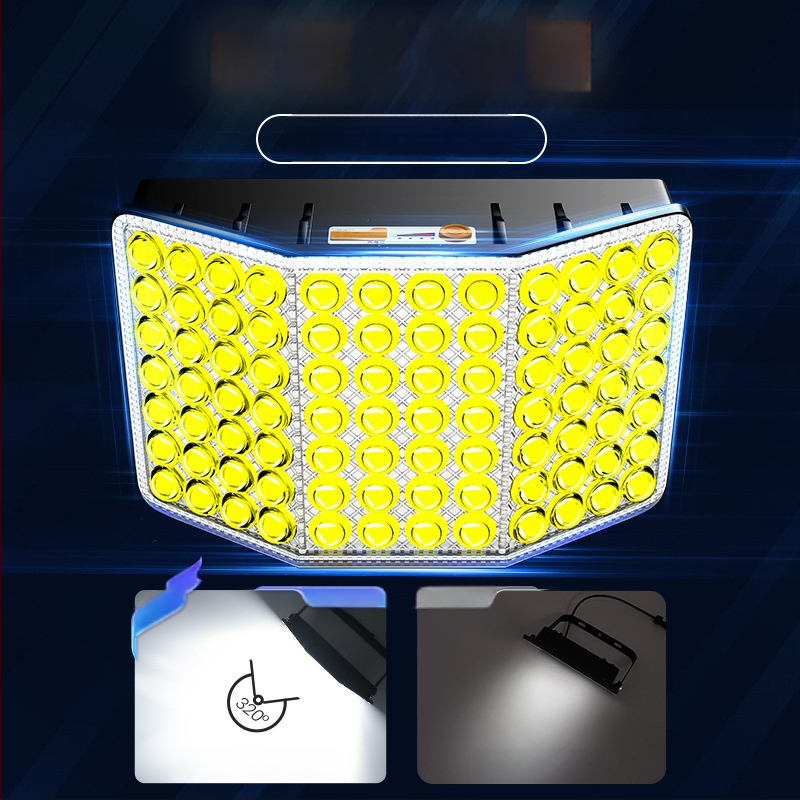 Lampă de camping LED, reîncărcabilă, 3.6V, 5W, întrerupător cu buton
