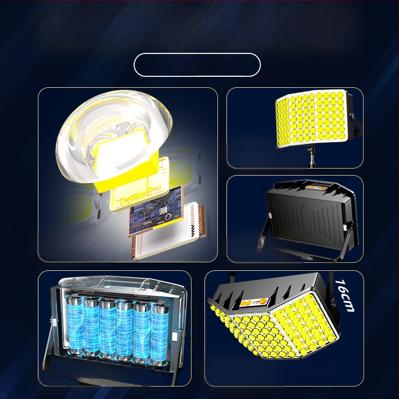 Lampă de camping LED, reîncărcabilă, 3.6V, 5W, întrerupător cu buton