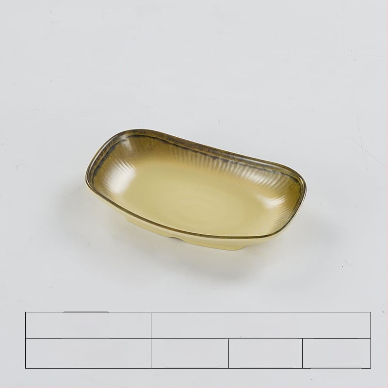 Μελαμινικός εργαλείος σχηματισμού κεφτέδων γαρίδας και ψαριού με σχεδιασμό μπαμπού σωλήνα, μη συμβατό με μικροκύματα