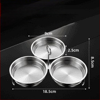 Φόρμα για ατμισμένα αυγά από ανοξείδωτο ατσάλι, σχήματος καρδιάς σε στρογγυλό σχέδιο, εργαλείο μαγειρέματος για βρεφικό φαγητό