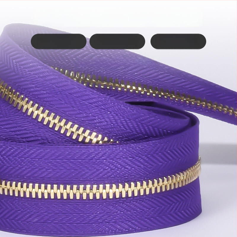 Meibang метален цип за кожени чанти - двупосочен плавен ход, зъбци във форма на царевица, висок клас аксесоар