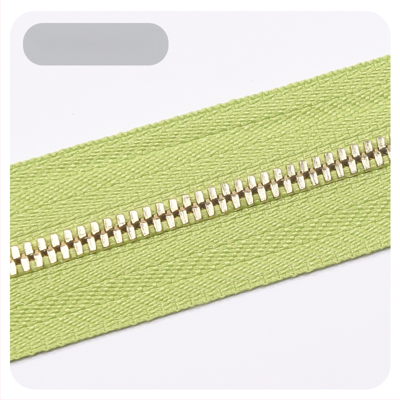 Meibang метален цип за кожени чанти - двупосочен плавен ход, зъбци във форма на царевица, висок клас аксесоар