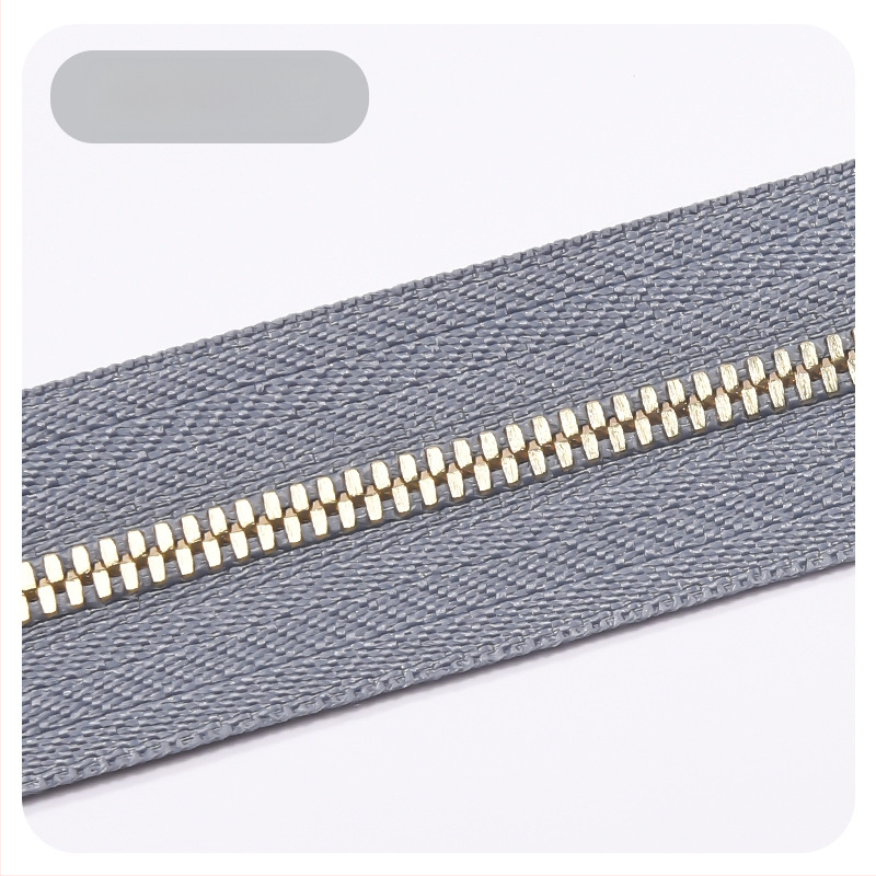 Meibang метален цип за кожени чанти - двупосочен плавен ход, зъбци във форма на царевица, висок клас аксесоар