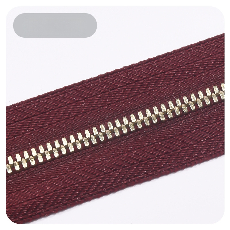 Meibang метален цип за кожени чанти - двупосочен плавен ход, зъбци във форма на царевица, висок клас аксесоар