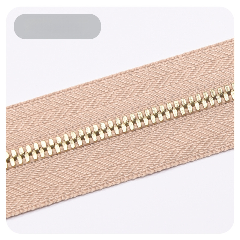 Meibang метален цип за кожени чанти - двупосочен плавен ход, зъбци във форма на царевица, висок клас аксесоар