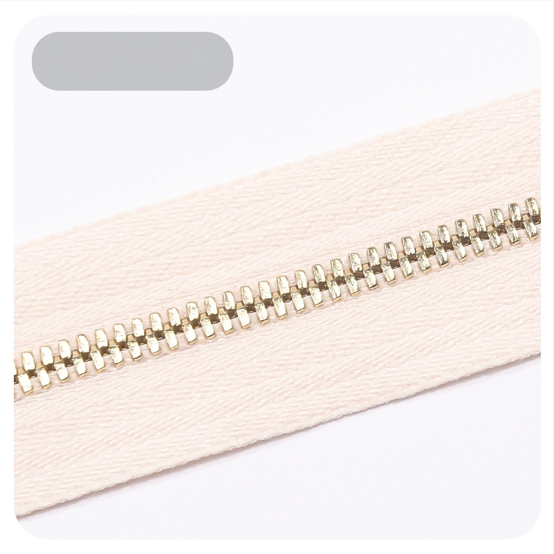 Meibang метален цип за кожени чанти - двупосочен плавен ход, зъбци във форма на царевица, висок клас аксесоар