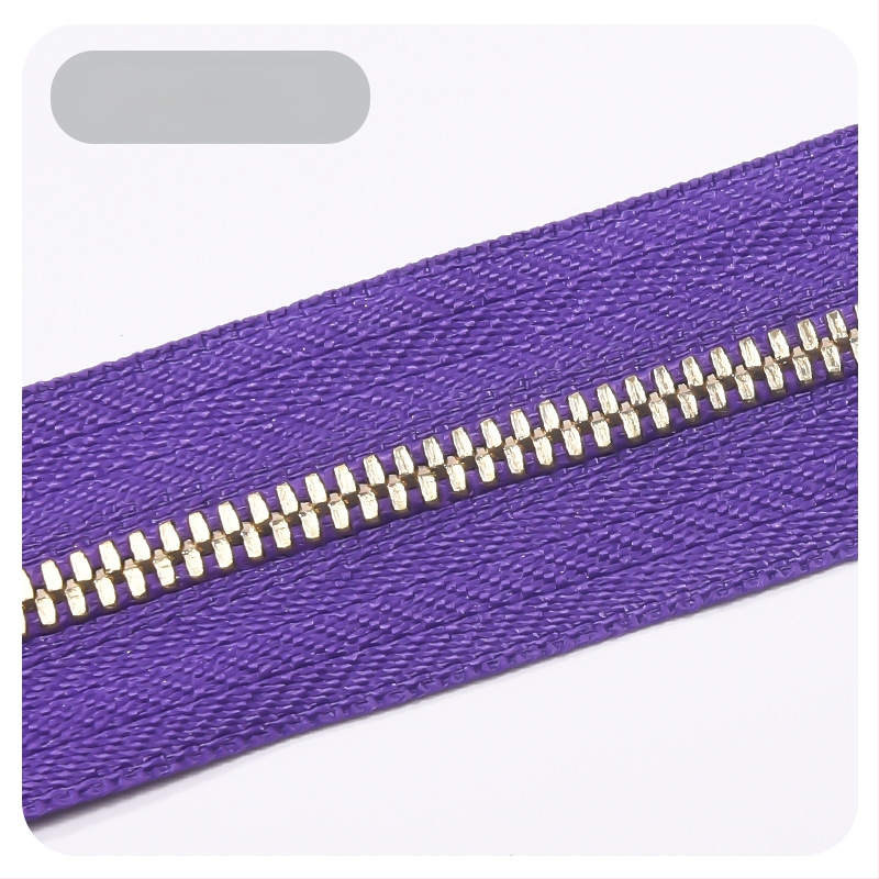 Meibang метален цип за кожени чанти - двупосочен плавен ход, зъбци във форма на царевица, висок клас аксесоар