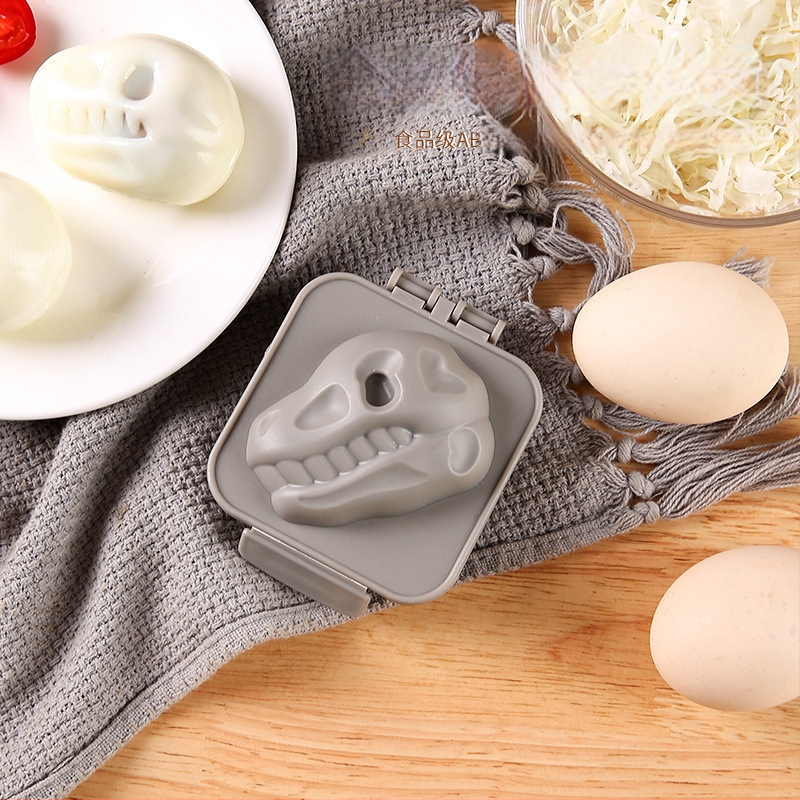 DIY Μορφή για αυγά – απολιθωμένο σχήμα δεινοσαύρου, καρτούν κρανίο αυγού, PP υλικό