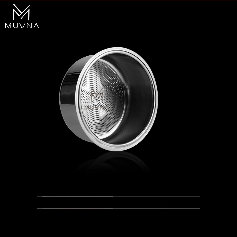 Δοχείο δοσομέτρησης για μηχανή εσπρέσο, σειρά Liquid Magic της MUVNA MUWENA, 304 ανοξείδωτος χάλυβας, 18/20/22 g