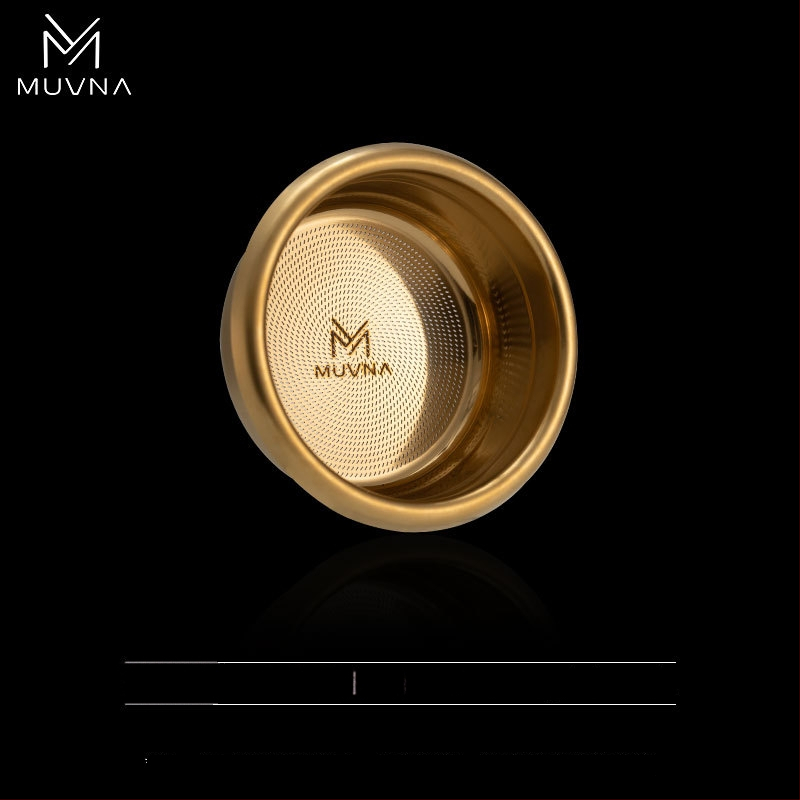 Δοχείο δοσομέτρησης για μηχανή εσπρέσο, σειρά Liquid Magic της MUVNA MUWENA, 304 ανοξείδωτος χάλυβας, 18/20/22 g