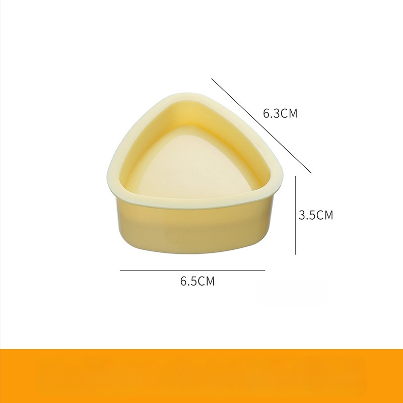 Τρίγωνο καλούπι ρυζιού για ριζόμπαλες – πλαστικό, κατάλληλο για τρόφιμα, για σούσι στο σπίτι, ασφαλές για παιδιά