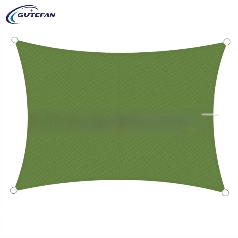 Háromszög alakú árnyékoló vászon, poliészter 160GSM, vízálló index 300, PU bevonat, telepítés nélkül