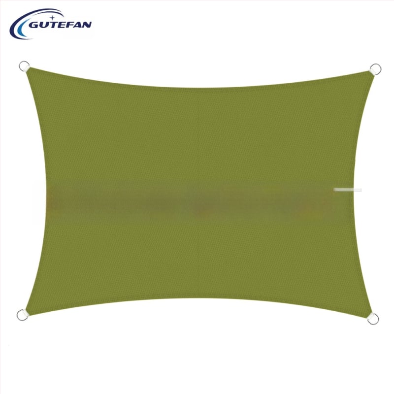 Háromszög alakú árnyékoló vászon, poliészter 160GSM, vízálló index 300, PU bevonat, telepítés nélkül