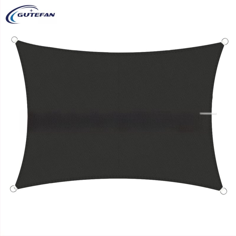 Háromszög alakú árnyékoló vászon, poliészter 160GSM, vízálló index 300, PU bevonat, telepítés nélkül