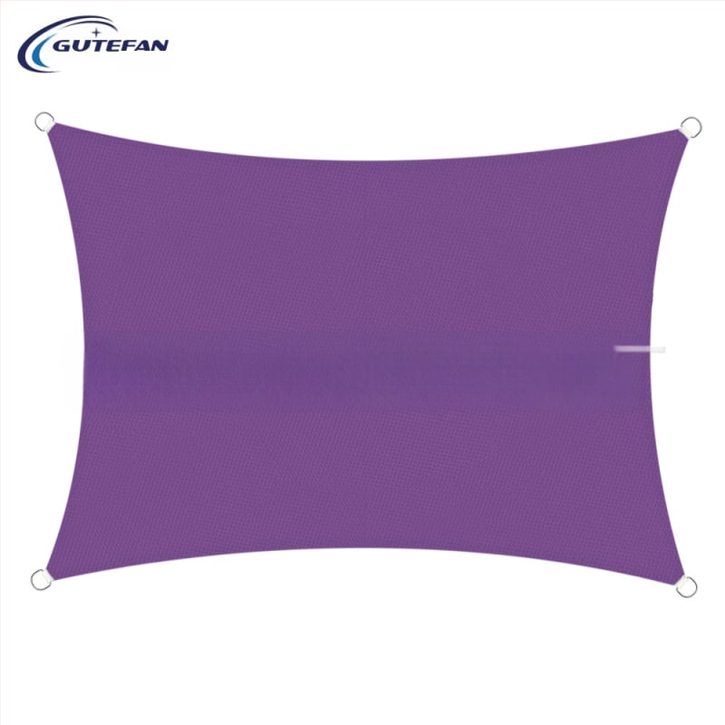 Háromszög alakú árnyékoló vászon, poliészter 160GSM, vízálló index 300, PU bevonat, telepítés nélkül