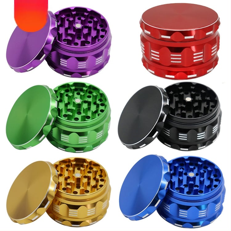 Мелница от алуминиева сплав със ветроустойчив дизайн, печат на лого и персонализация, опаковка 100 бр