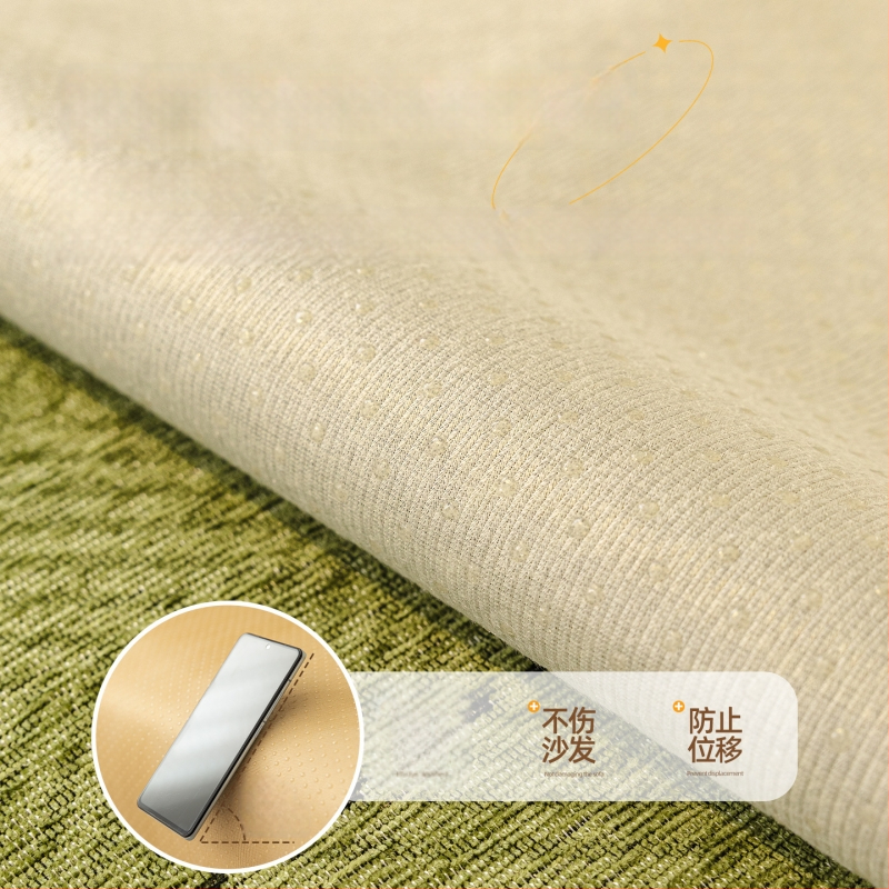 Minimalistički stil, Chenille, neobičnog oblika jastuk za kauč, otporan na mačje oštrenje, potpuno pokrivanje, protuklizna navlaka za kauč, za sve sezone