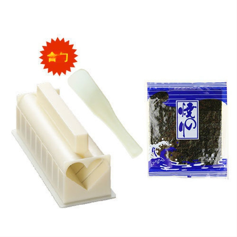 Σετ καλουπιών για σούσι για οικιακή χρήση, 10 τεμάχια, πλήρες κιτ εργαλείων κοπής σούσι