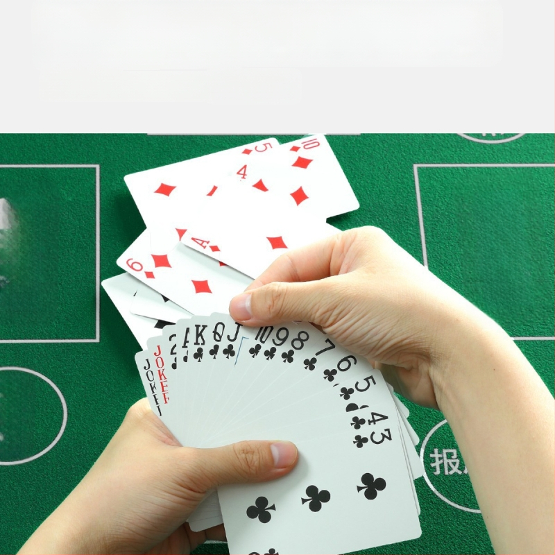 Stolnjak za igre kartama Guandan i Texas Hold'em, protuklizni, zvučno izoliran, deblji