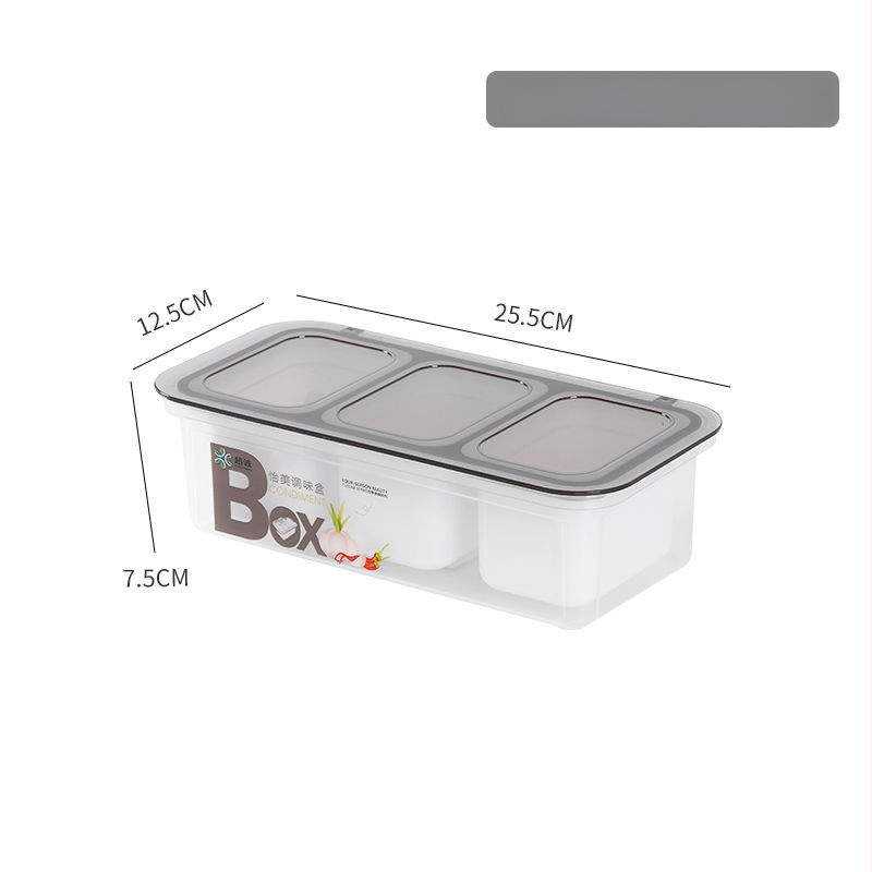 Set posuda za začine s poklopcem i žličicom, solnjak za kuhinju
