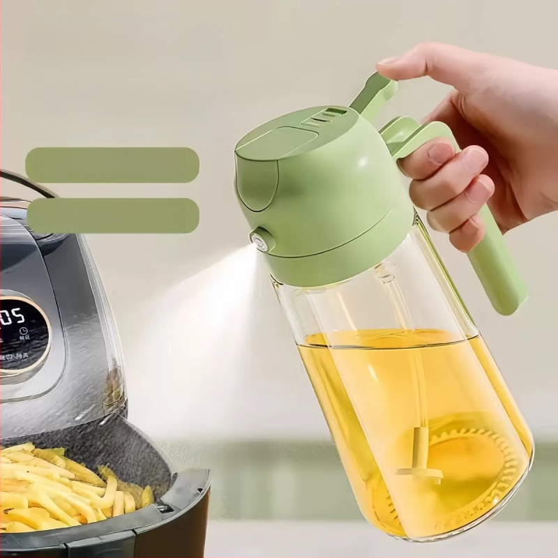 Kućna posuda za ulje s automatskim otvaranjem i zatvaranjem, sprej ili točenje ulja, višenamjenski kuhinjski gadget za začinjavanje