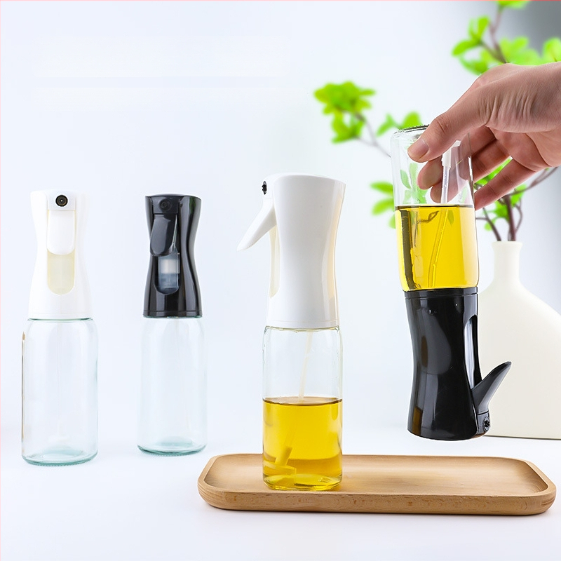 Staklena bočica za raspršivanje ulja 220 ml za kuhinju
