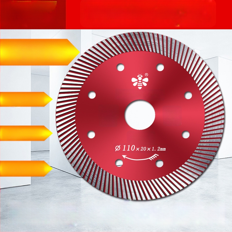 Little Bee dijamantni disk za rezanje vitrificiranih opeka, keramike i mramora — iznimno tanak za suhi rez