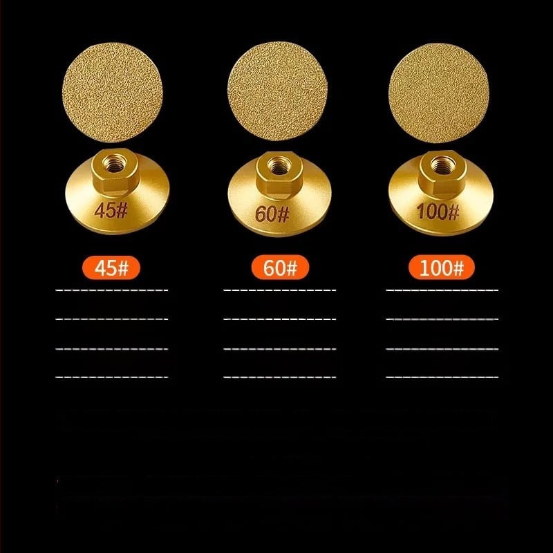 2-inčna plošna zavarena glava za brušenje keramičkih pločica — alat za brušenje i poliranje kamena za kutnu brusilicu