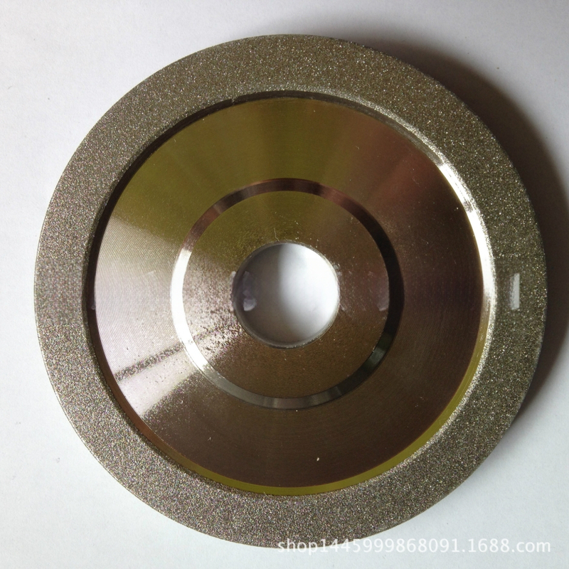 Elektroplirano diamantni ravni brusni disk, legirani, 100×10×20×10