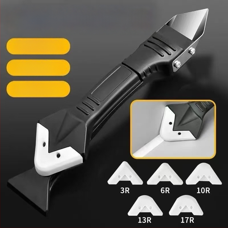 Višenamjenski silikon scraper za ljepilo i šavove – 3-in-1 alat